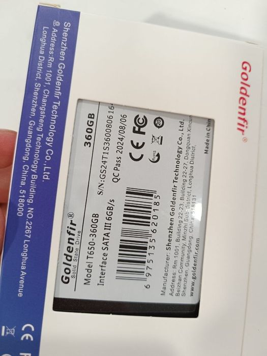 SSD накопичувач new нове 360 GB Goodram  2.5" SATA 3
