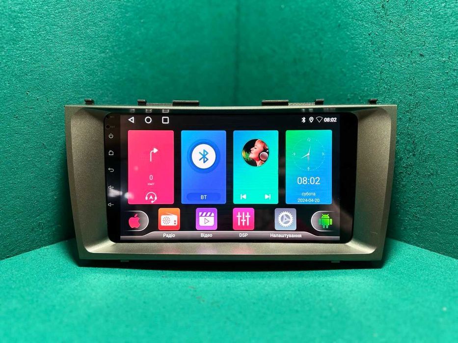 Андроїд магнітола для Toyota Camry 40, 9 дюймів, CarPlay