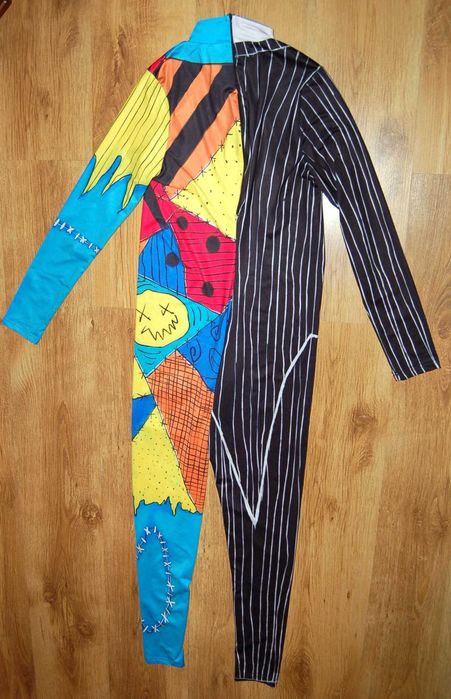 strój kostium Jack Szkieletor Skelington halloween karnawał ok. 11 lat