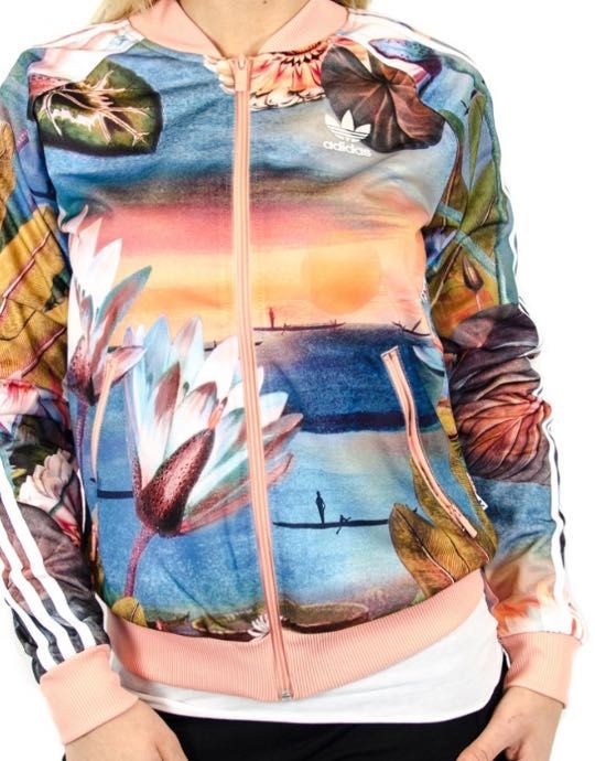 Kurtka Bluza damska adidas FARM x CURSO DAGUA S19334, 32 34