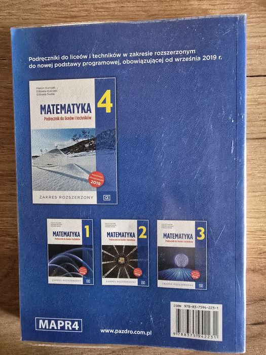 Matematyka 4 z.rozszerzony