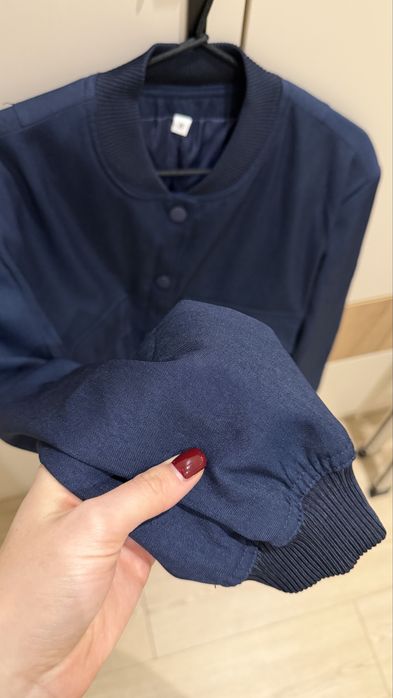 Синій бомбер No name