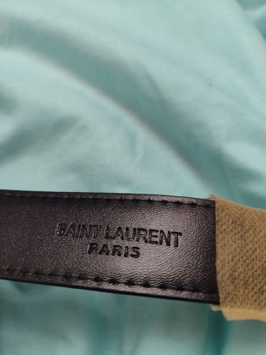 Пояс  ремень бренду yves saint laurent новий коричневий чорний