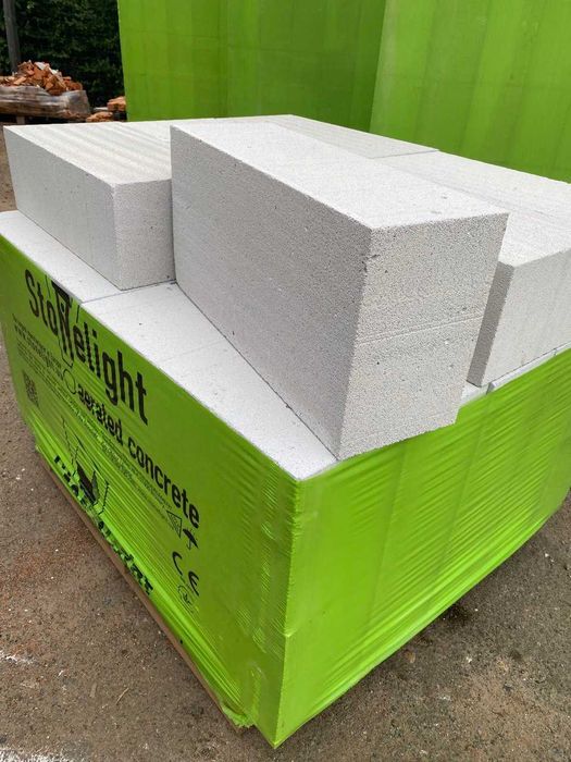 Газоблок Стоунлайт D500 (піноблок) блоки стінові газобетон пеноблок