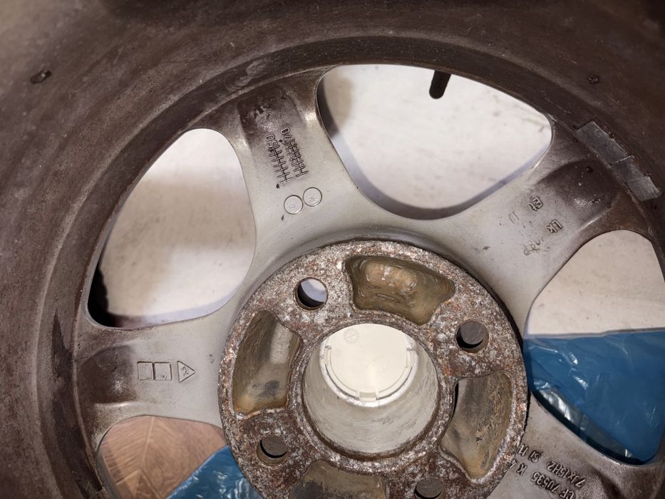 Alufelgi BORBET Germany 15” + opony letnie 185/65R15