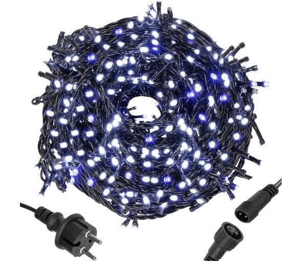 Lampki światełka choinkowe zewnętrzne świąteczne LED 301-500