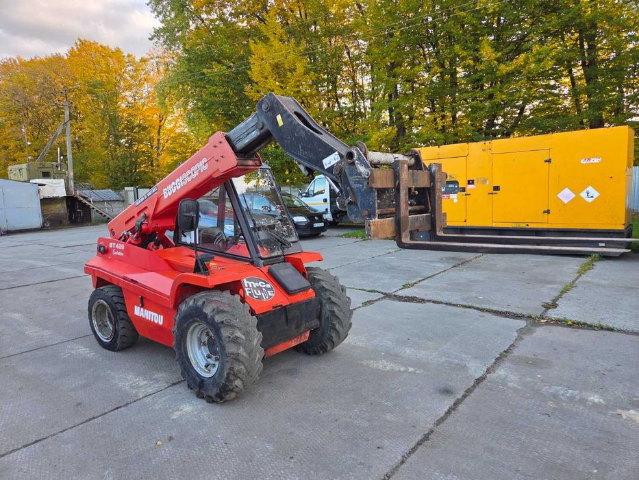 Телескопічний навантажувач, погружчик Manitou BT420, агро погрузчик