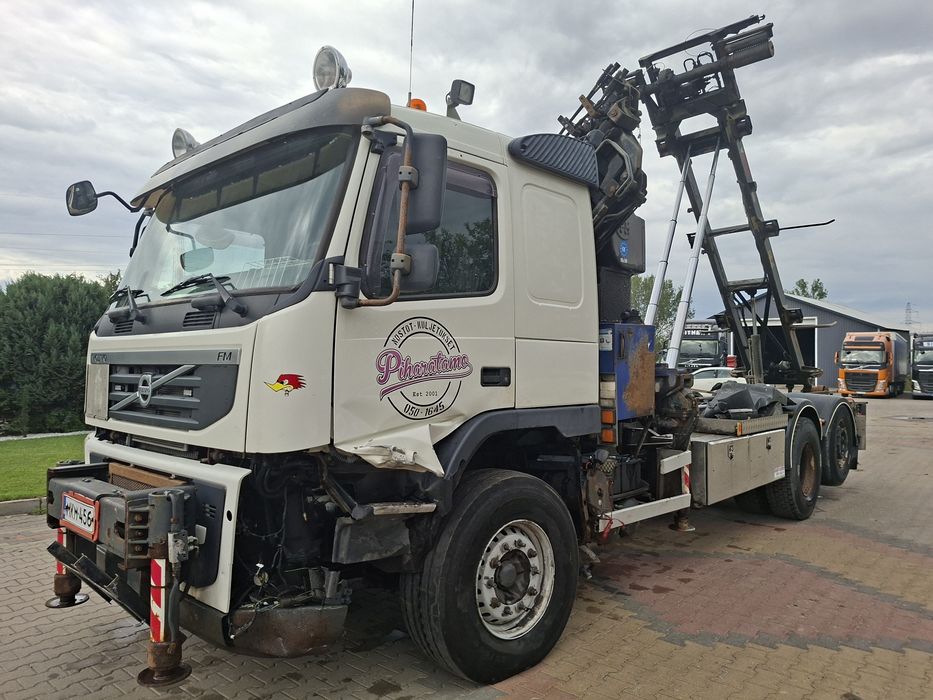 Volvo FM 460, hds PM 35.5 SP, wywrot, wciągarka,  2011