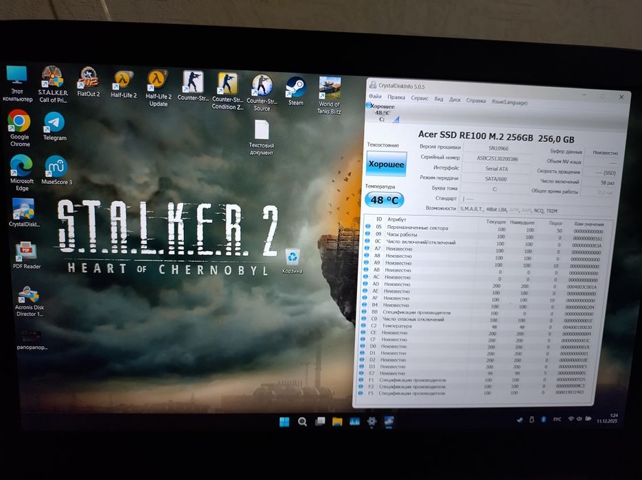 Ноутбук Acer aspire s5-371 процессор intel i3-7100U 4gb оперативки