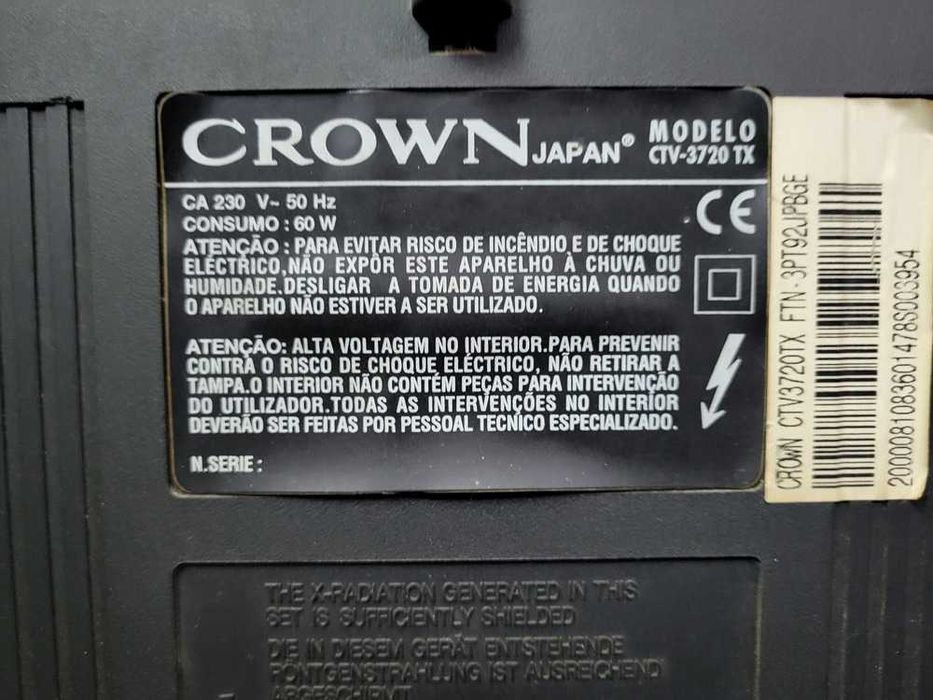 TV Crown Ecrã 16 cm