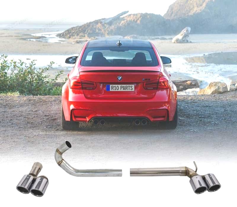 PARA-CHOQUES TRASEIRO BMW F30 LOOK M3 PDC + KIT DE ESCAPE