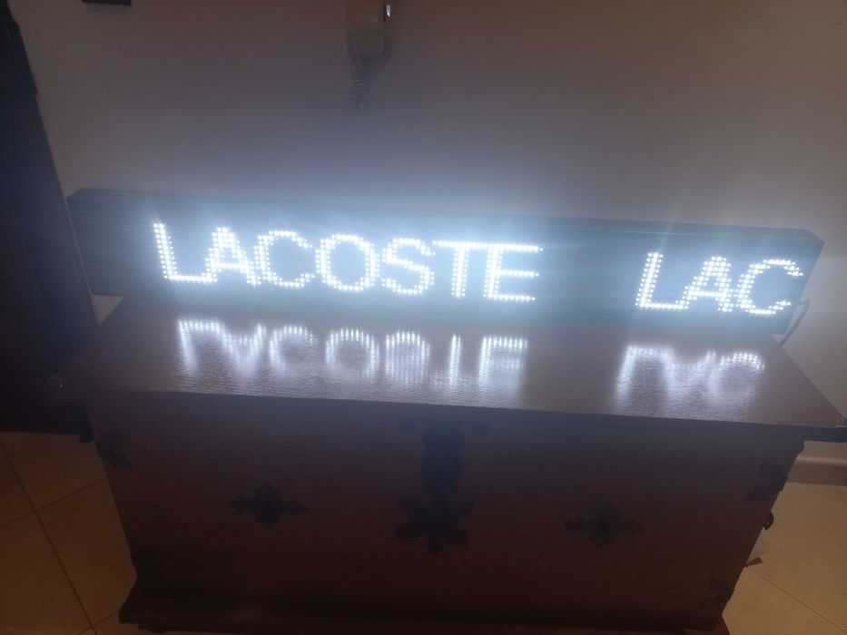 Luminoso Lacoste (Novo)