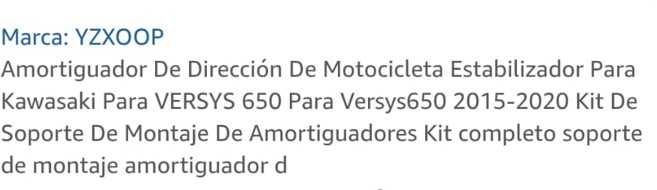 KIT DE SUPORTE steering dumper_suspensão
