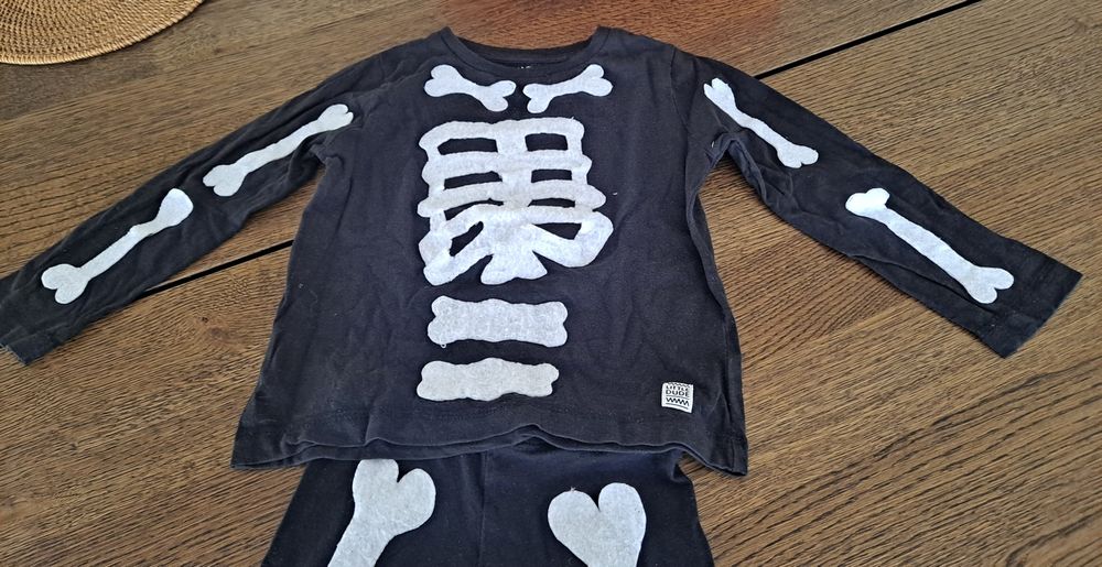 Fato de Halloween - Esqueleto