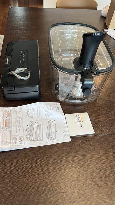 Sous vide e seladora nova