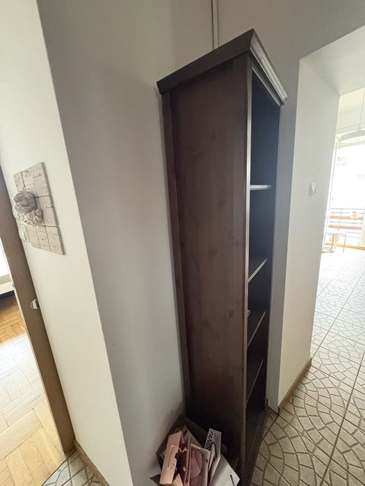 Dwa regały Hemnes IKEA ciemny brąz