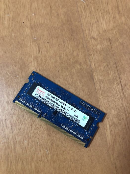 Оперативка для ноутбука ddr 2gb hynix
