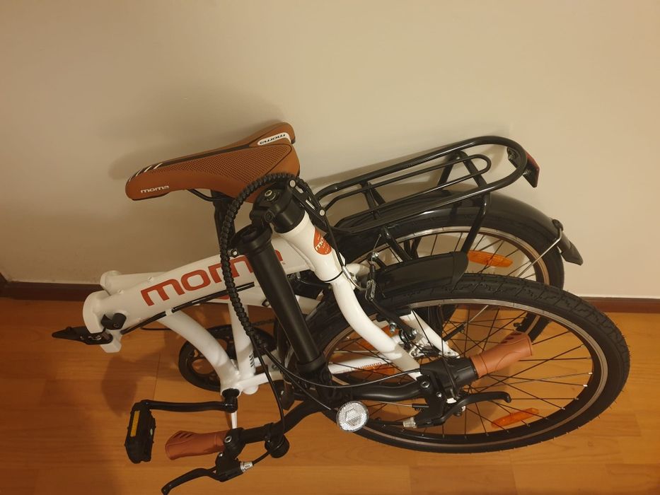 Bicicleta moma dobrável nova