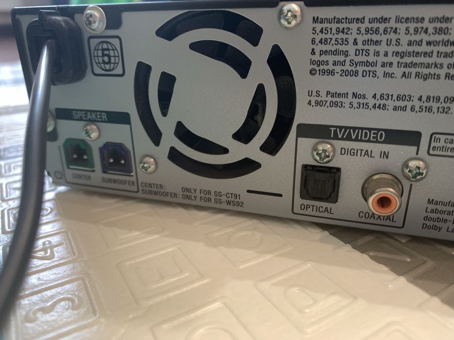 Домашн кінотеатр SONY Соні