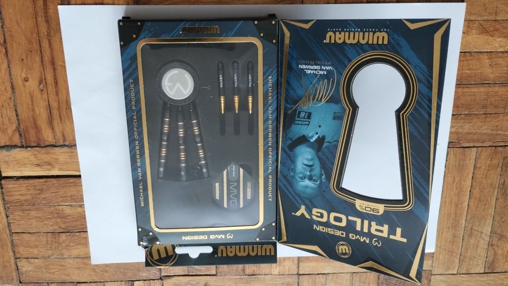 Lotki dart soft Winmau Michael van Gerven Trilogy 23.5 g 90%