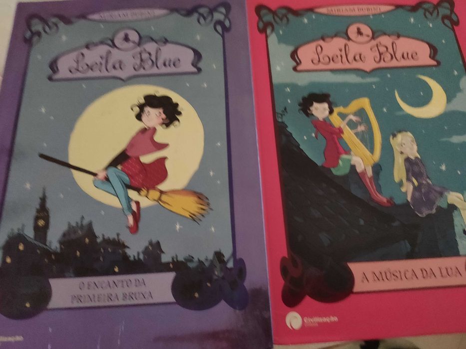 Livros Leila Blue 2,5€ cada