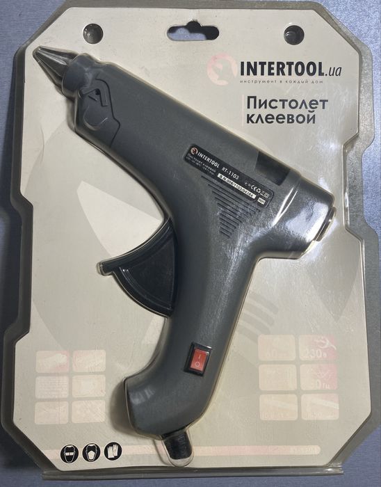 Клеевой пистолет Intertool 40 Вт (RT-1102)