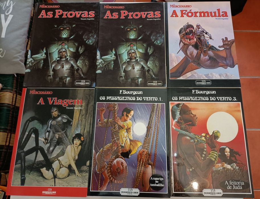 32 Livros Escorpião, O Mercenário, Lester Cockney, Os Passageiros do V