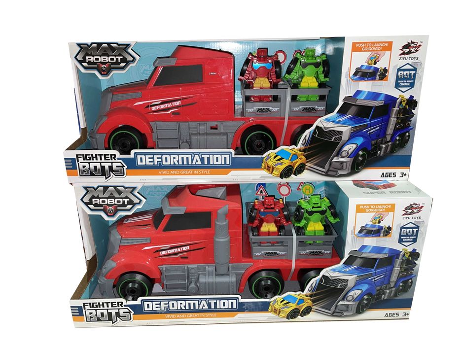 Ciężarówka z robotami Transformers dla dzieci zabawka Transporter
