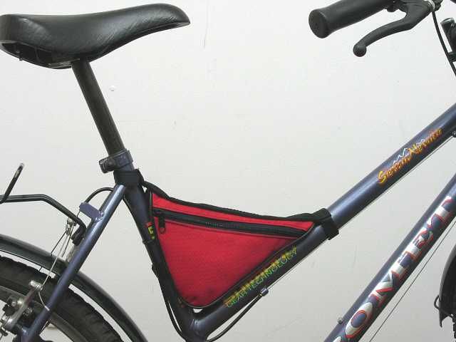 Sakwa rowerowa do roweru damskiego, kolor czarny.