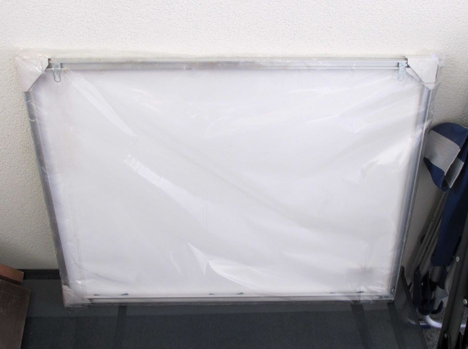 3D Mapa de relevo da Áustria 1:800.000 com moldura de alumínio