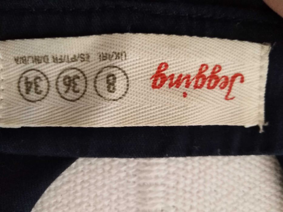 Calças Azuis Denim Co. Jeggings 36