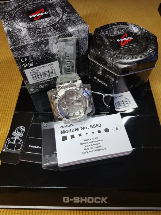 Casio G-Shock GM-110SCM-1AER metal, limited, nieużywany