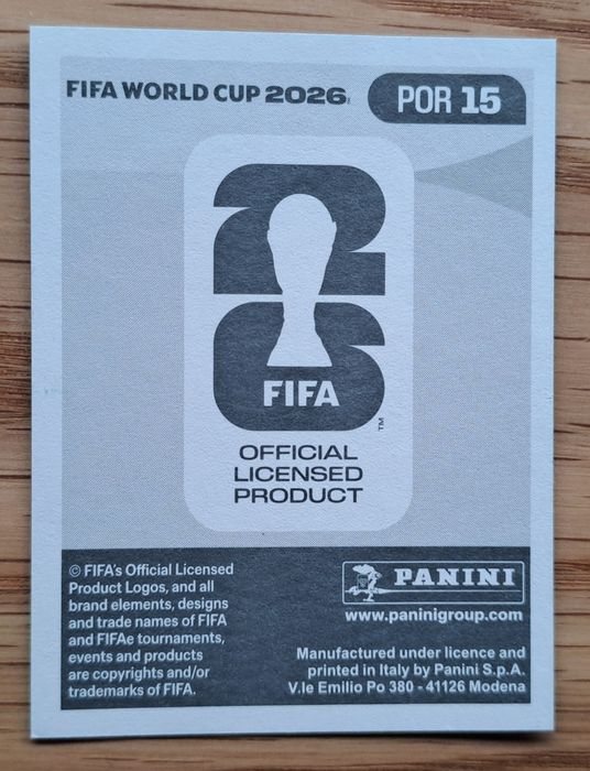 Cromo Cristiano Ronaldo Panini Fifa World Cup 2026