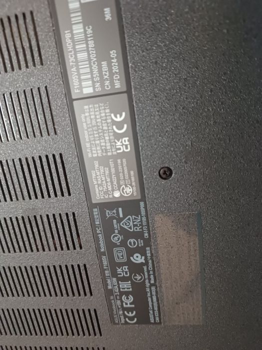 Portátil ASUS VivoBook 16 F1605VA i7-13700H | 32GB RAM | SSD 512GB