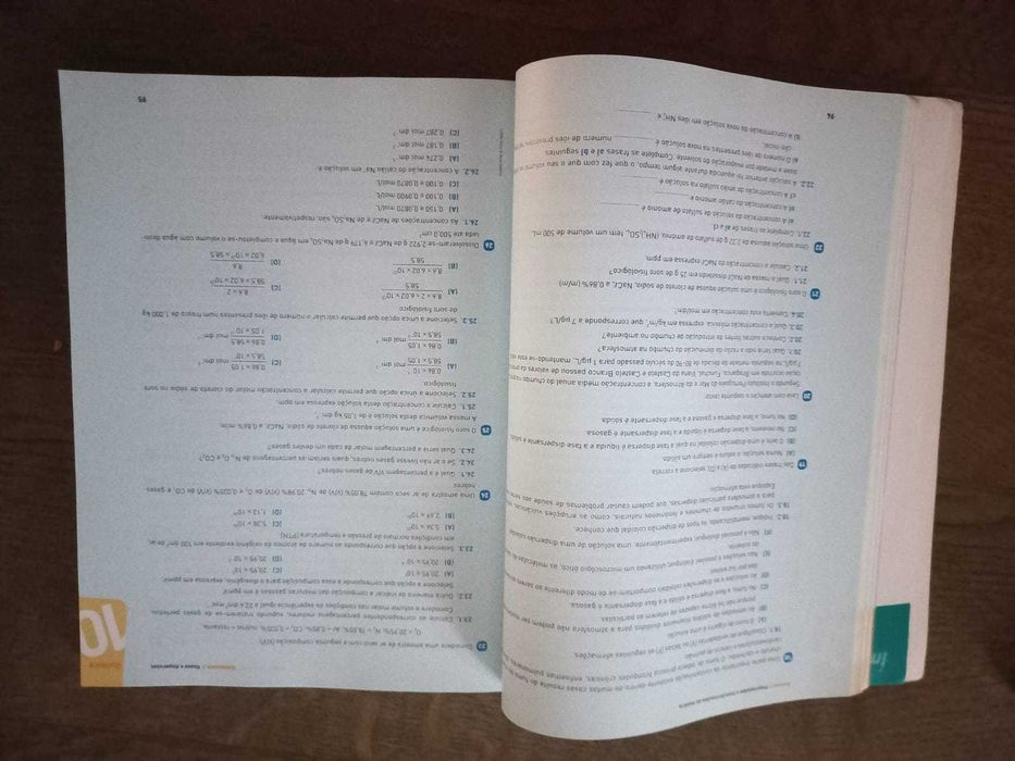 Preparação para o exame Nacional - Física e Quimíca