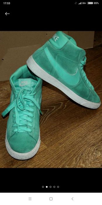 Кросівки Nike демісезон, натуральний замш