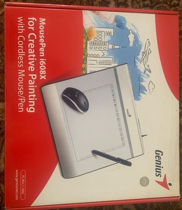 Графічний планшет Genius MousePen i608X: 1 400 грн. - Графічні планшети ...