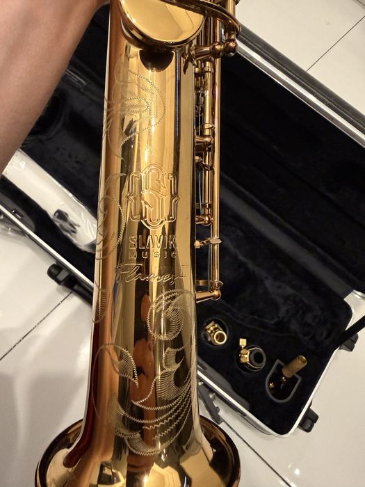 Saksofon sopranowy Slavik music Flames