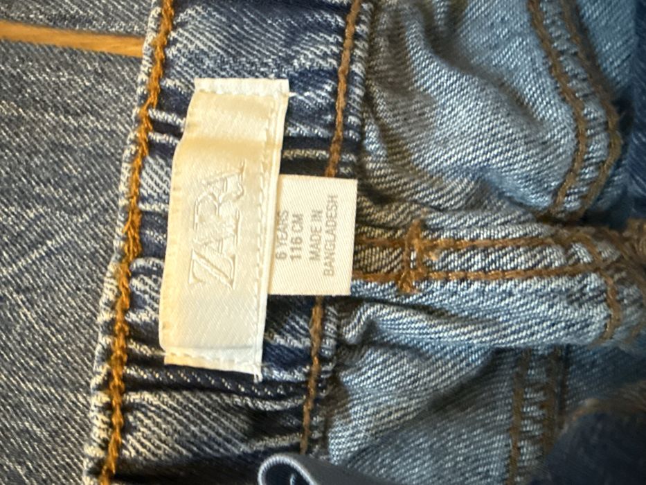 Jeans zara 116 dla chlopca
