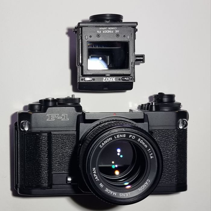 CANON F1 - com objectiva 50mm 1.4