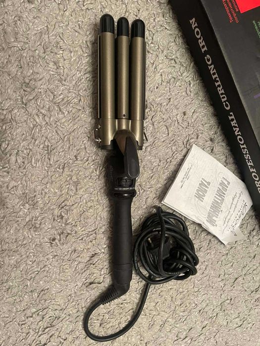 плойка тристволка титано-турмалінова