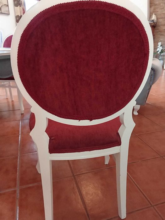 Cadeiras vintage sala conjunto de 4