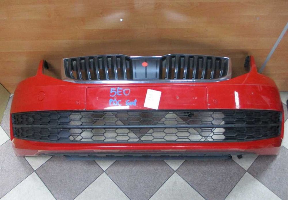 Skoda Octavia III 5E Бампер передній Рестайлінг