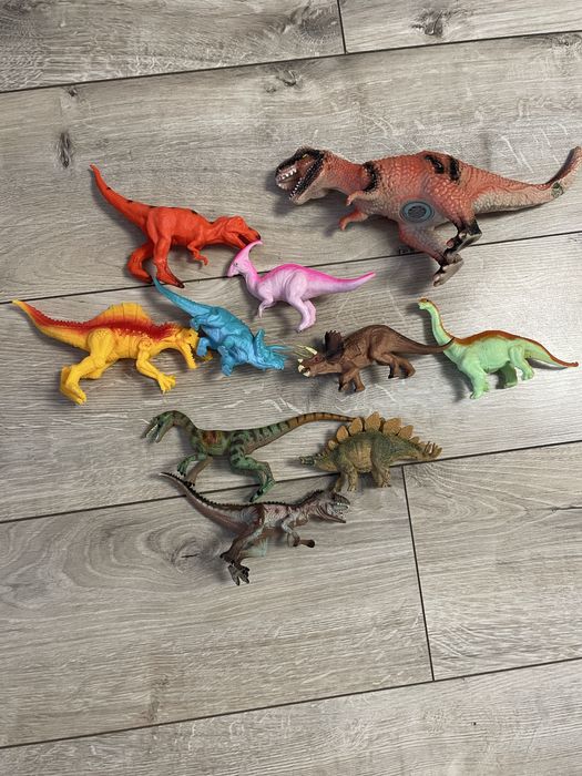 Набір фігурки тварин динозаври