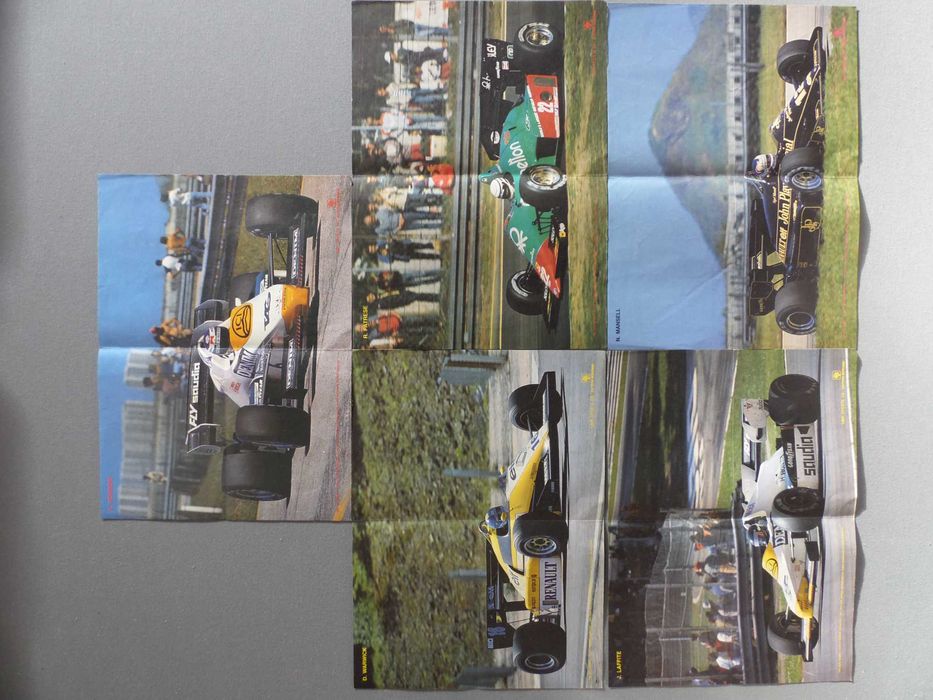 Posters Formula 1 Anos 80, Ayrton Senna Rookie