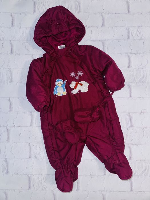 Комбінезон осінь зима 68 74 80см