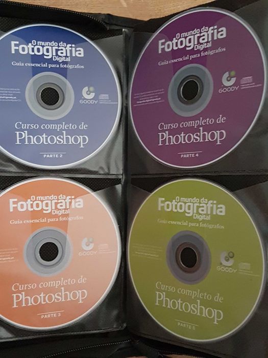 Curso Fotografia DIGITAL 130 Discos ( inclui Photoshop, Lightroom)