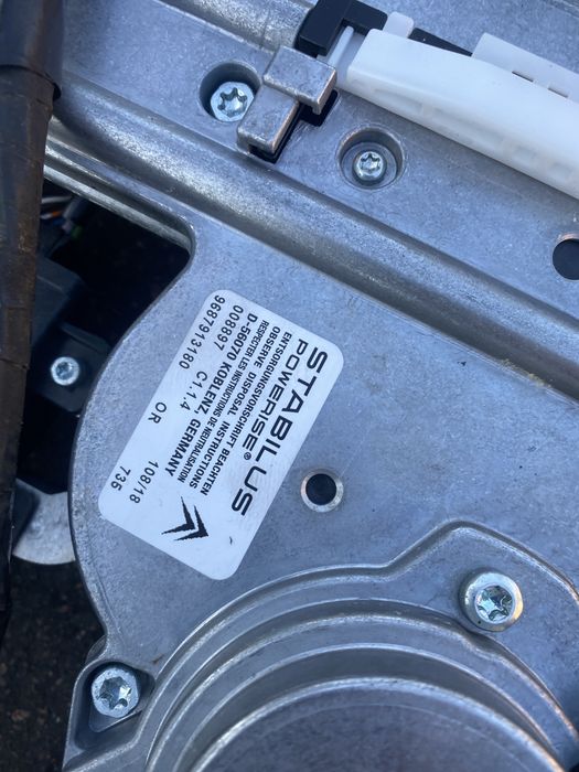 Mechanizm klapy elektrycznej Citroen C5 III