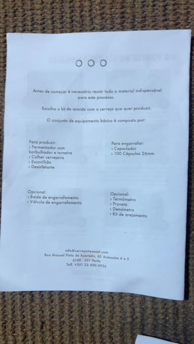 Kit cerveja artesanal