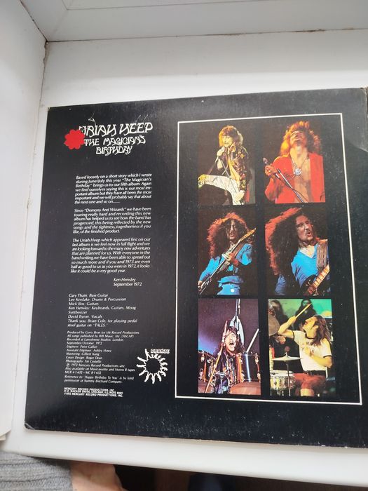 Uriah Heep The Magician's Birthday US